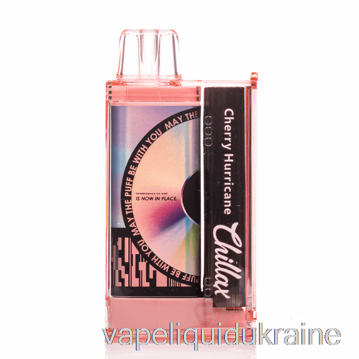 Vape Liquid Ukraine Chillax 15000 Disposable Cherry Hurricane